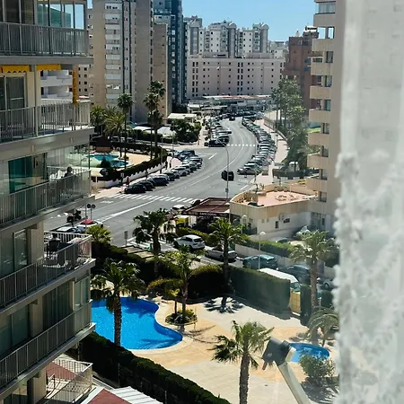 Renovado A 3 Min De La Playa,piscina,wifi,aire,parking,vistas Comunitario